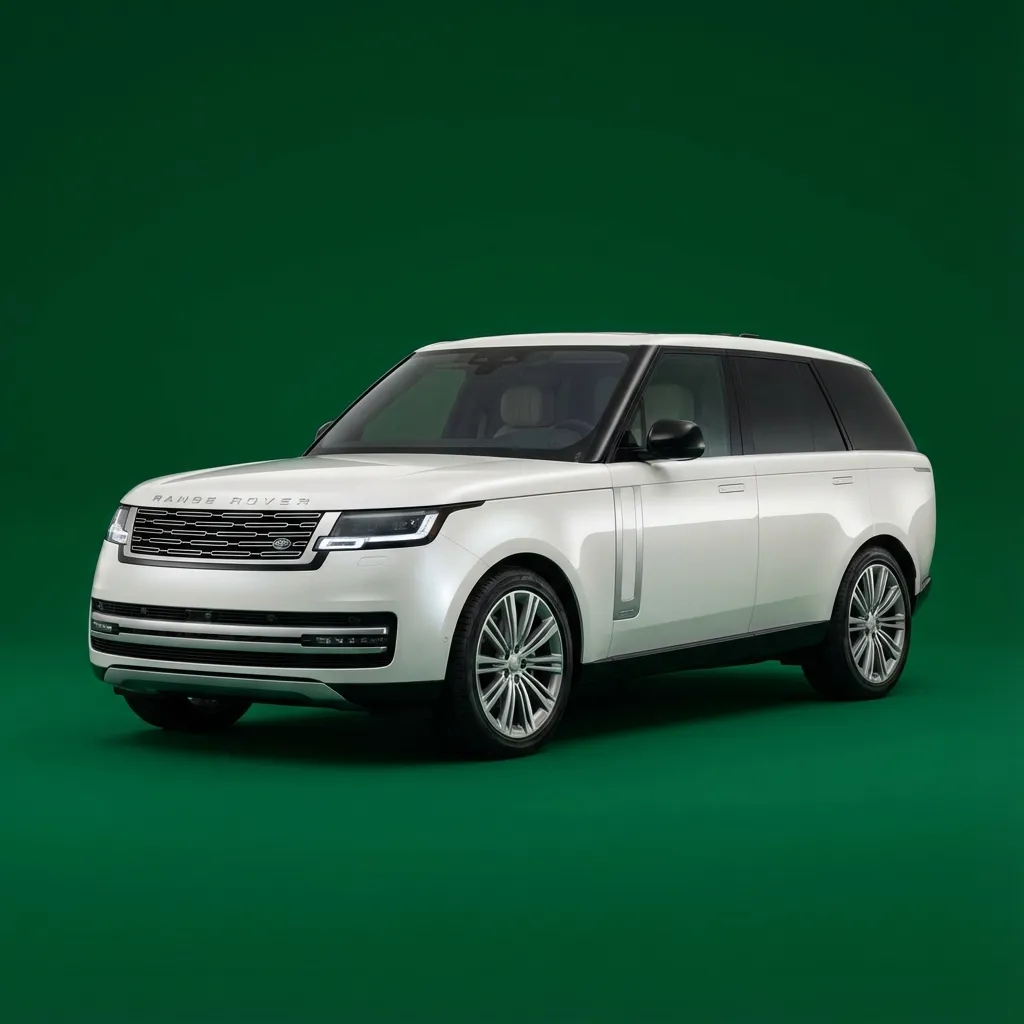 Luxury Saudi Car White