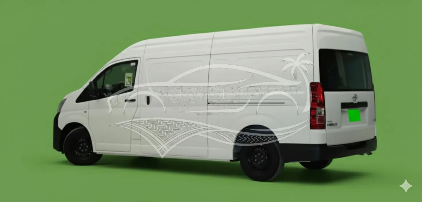 تويوتا هاي اس بضاعه قير عادي ديزل