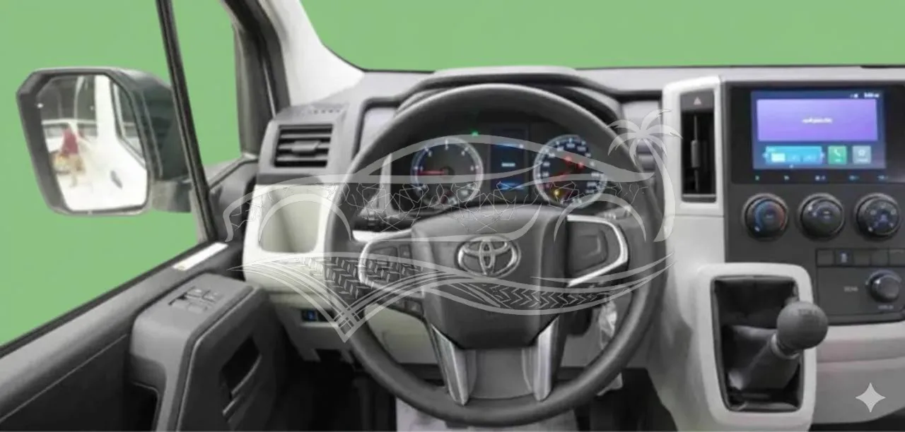 تويوتا هاي اس ركاب قير عادي ديزل