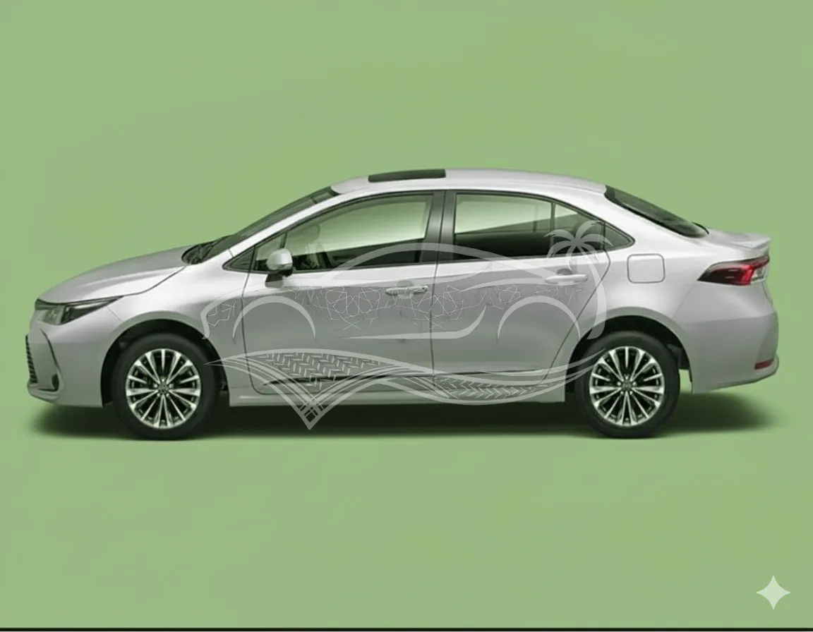 تويوتا كورولا 2.0 مطور فتحه سقف