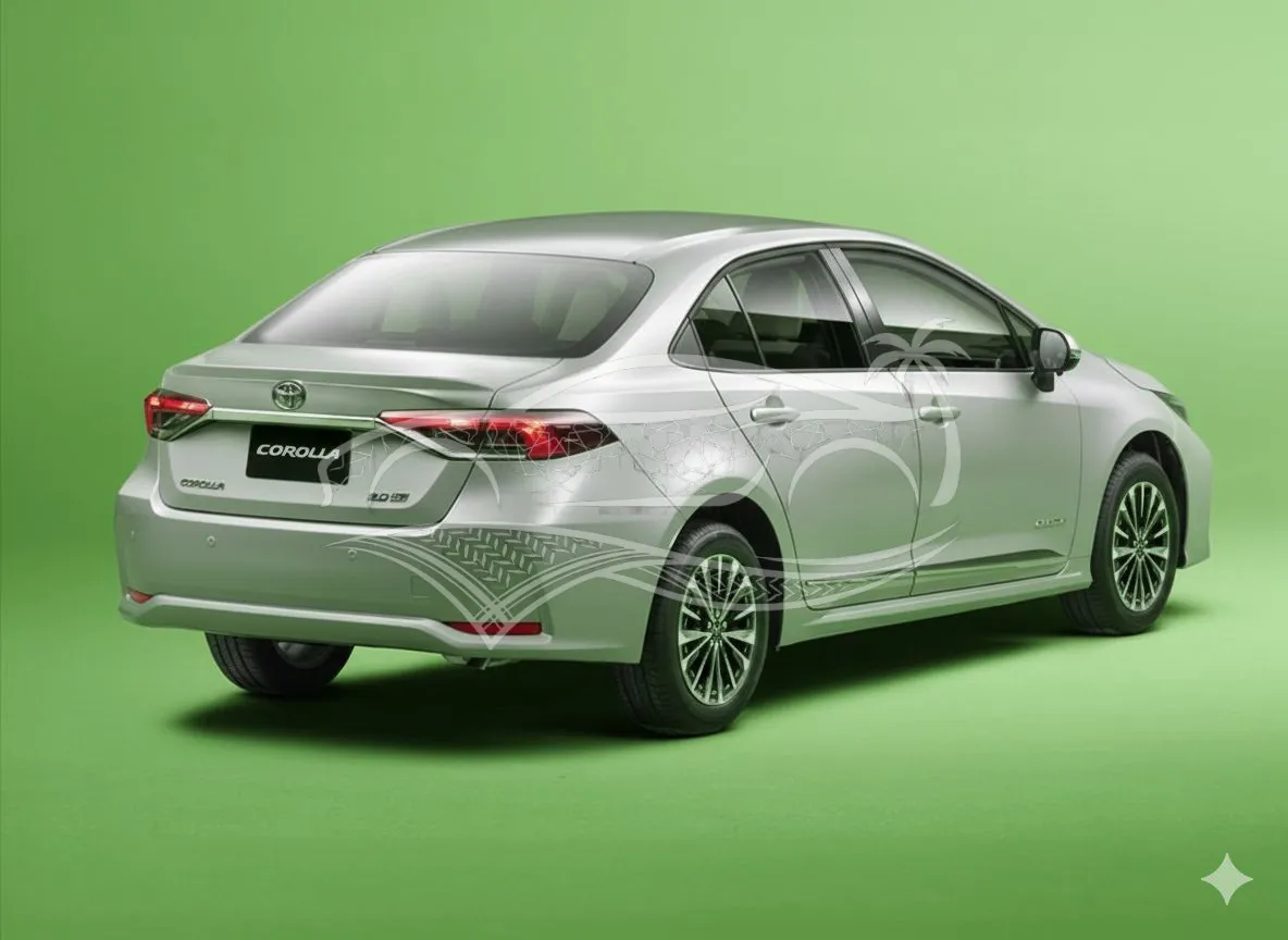 تويوتا كورولا 2.0 مطور فتحه سقف